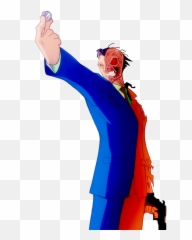 Download Hd Ace Attorney - Evil Phoenix Wright Phoenix Wright Fan Art Png,Ace Attorney Logo