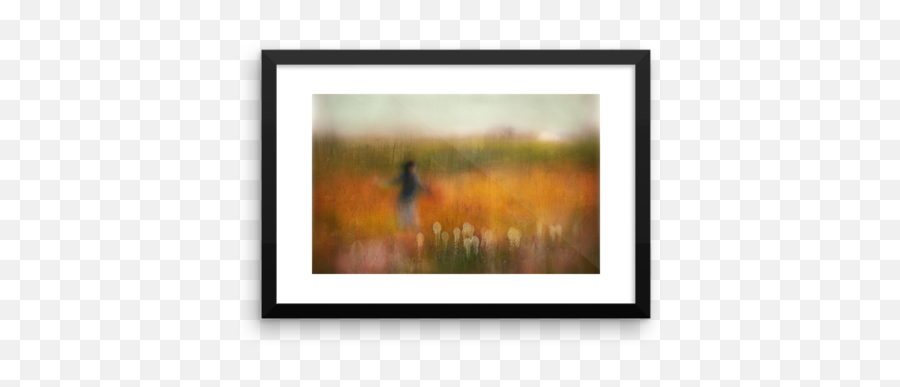 A Girl And Bear Grass - Picture Frame Png,Grass Silhouette Png