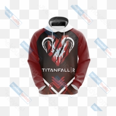 Titanfall 2 - Apex Predators Unisex 3d Hoodie Titanfall 2 Hoodies Png,Titanfall 2 Logo Png