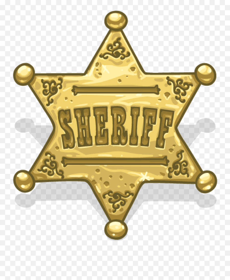 Sheriff Star Png 2 Image - Clipart Sheriff Badge Png,Star Emoji Png