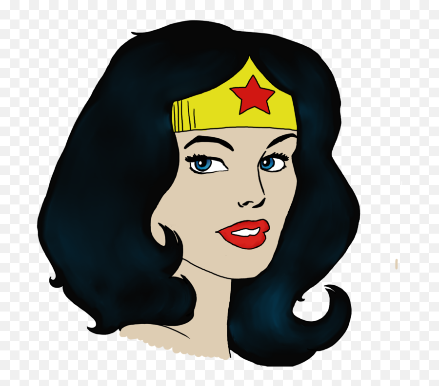 Vintage Wonder Woman Png Picture 878811 - Cartoon Character Of Wonder Woman,Wonder Woman Logo No Background