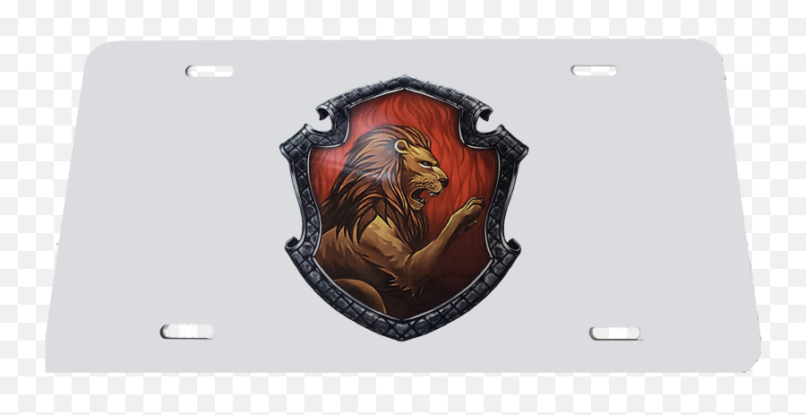 Hogwarts School Of Wizardry Gryffindor House License Plate - Tablet Computer Png,Gryffindor Png