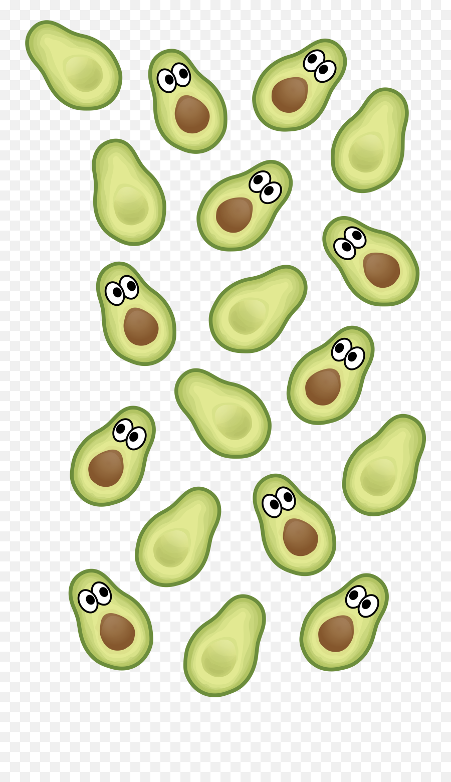 Download Avocado Wallpaper Png Transparent - Cute Backgrounds For Iphones Avocado,Avacado Png