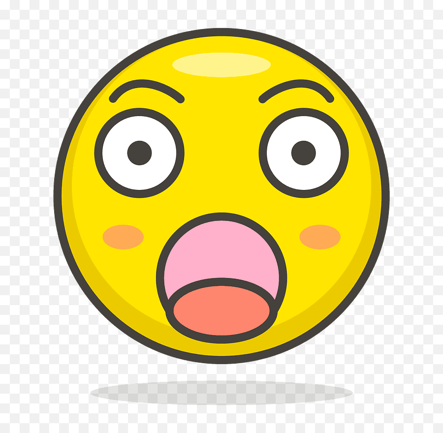Download Astonished Face Emoji Clipart - Plaza San Martin Icon Png,Smiling Emoji Png