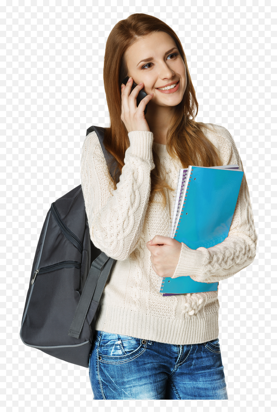 Download Student Png - Students Talking On Mobile Phone Png University Student Png Hd,Student Png