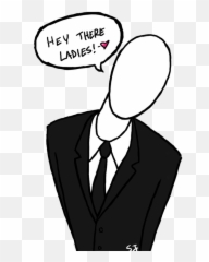 Creepypasta X Readers - Slenderman Artistic Wattpad Cartoon png