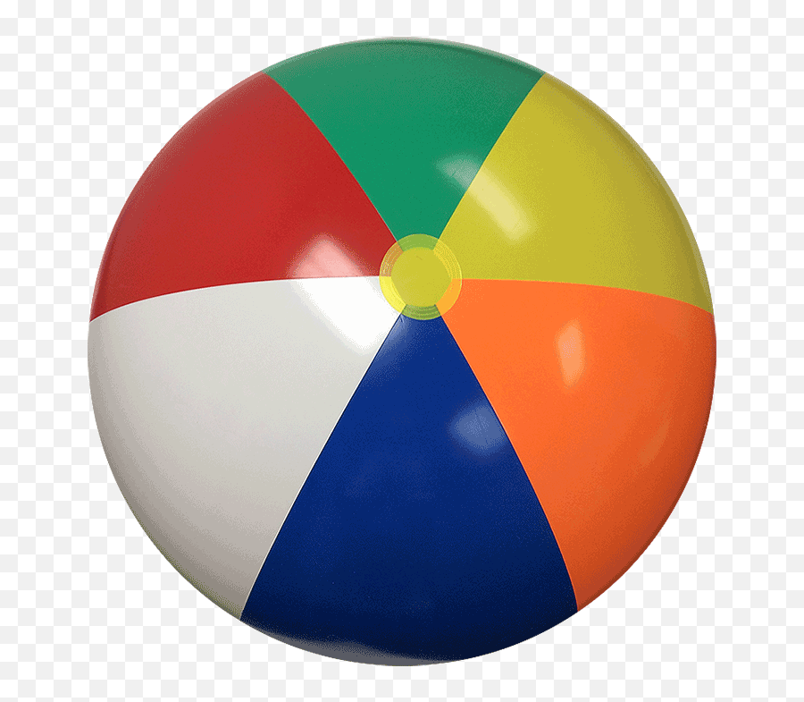 48 Clear Beach Ball Beachballs - 48 Inch Translucent Beach Ball Png,Beach Ball Transparent