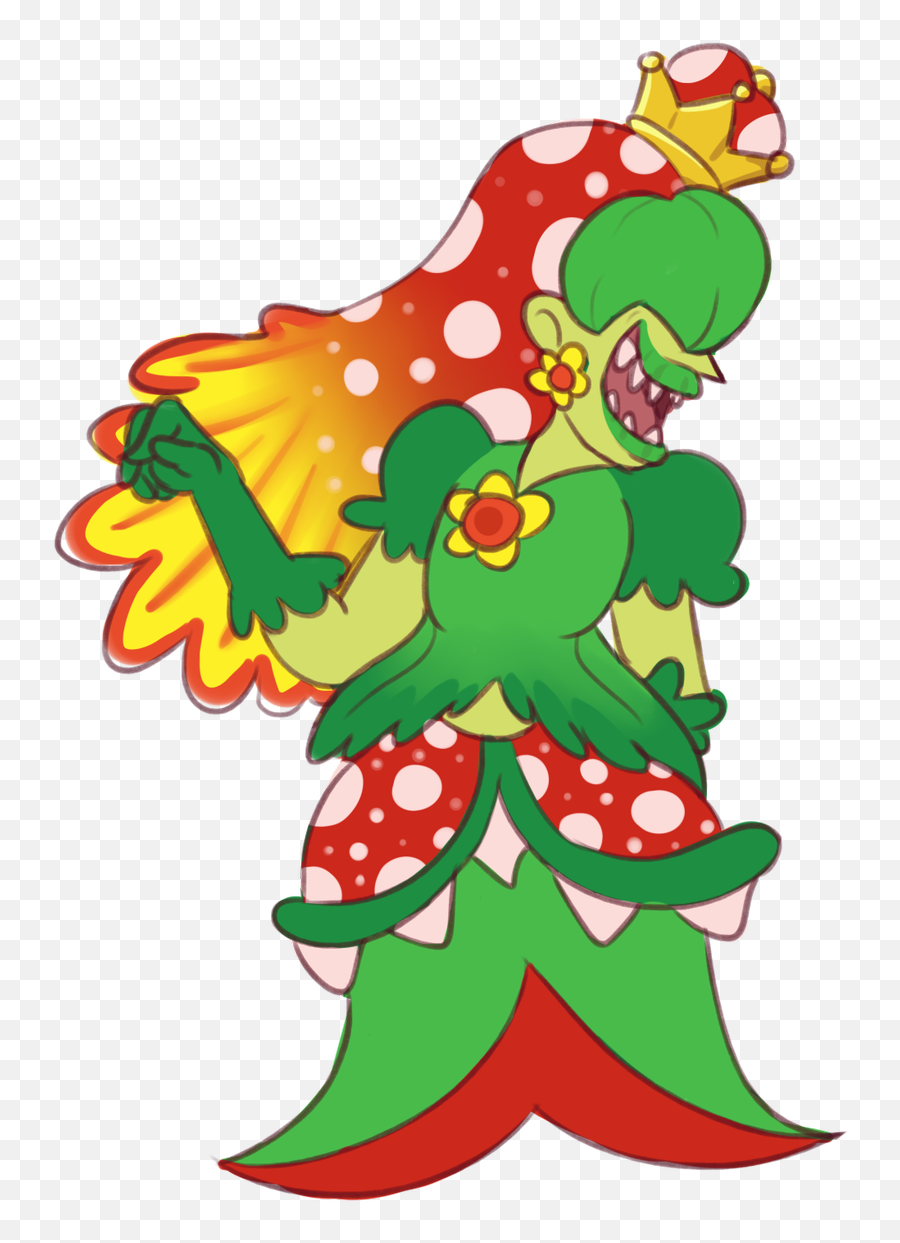 Petey Piranha By Second - Piranha Plant Super Crown Png,Lakitu Png