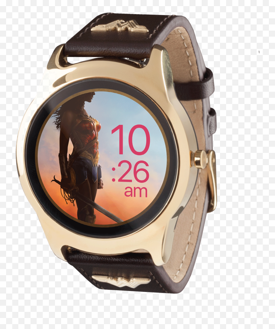 Dc Comics Wonder Woman Smartwatch - Analog Watch Png,Smartwatch Png