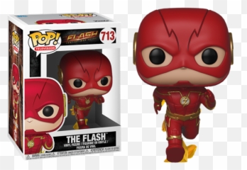 The Flash Running Pop Funko Png