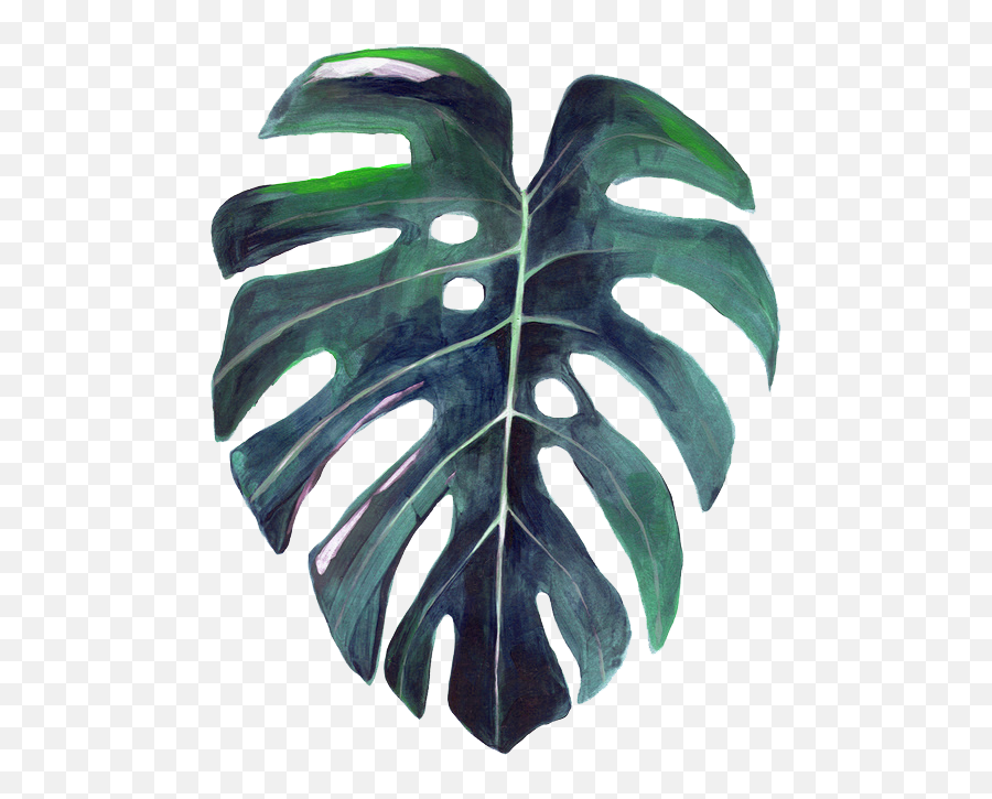 Watercolor Leaves Png Hd Mart - Watercolor Palm Leaf Png,Watercolor Tree Png