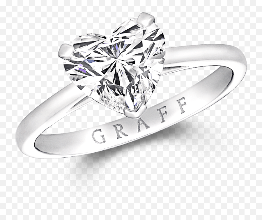 Engagement Ring Paragon Heart Shape Diamond - Ring Png,Wedding Ring Png