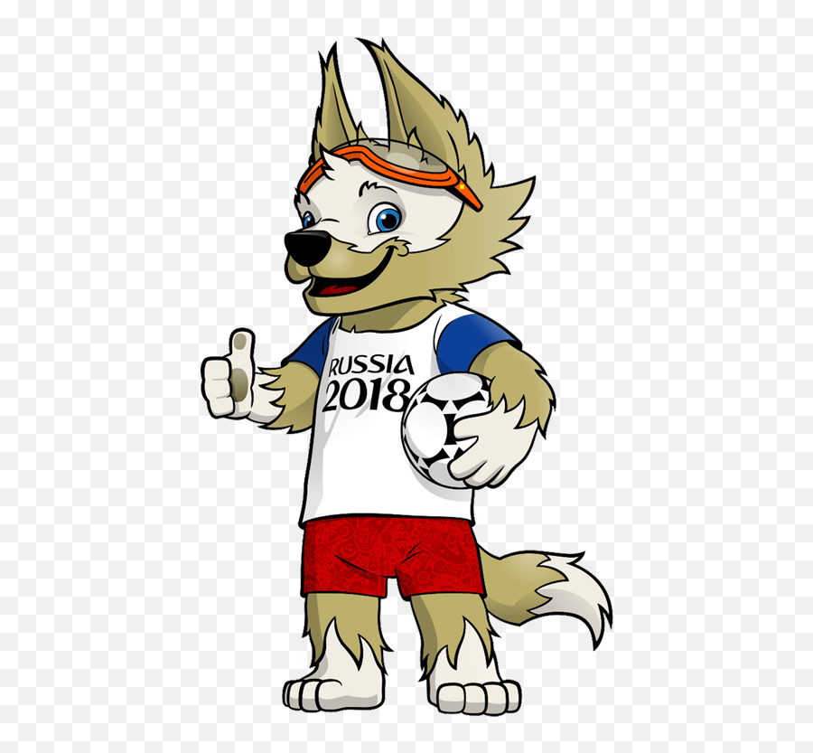 Zabivaka World Cup Russia 2018 Mascot - 2018 Mascot World Cup Png,World Cup 2018 Png