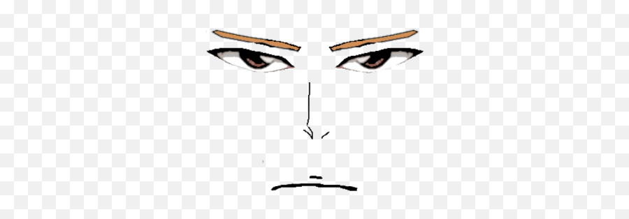 Creating an anime roblox face for my game speed art  YouTube