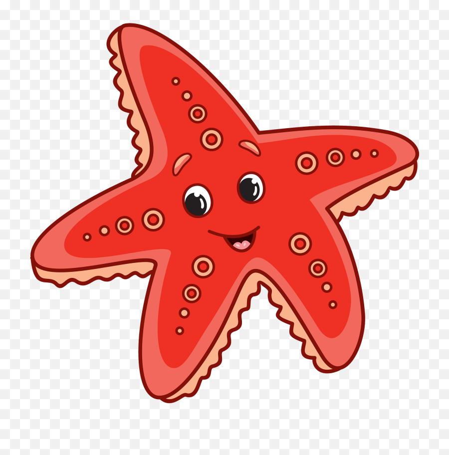 Free Starfish Cliparts Download Clip Art - Clipart Of Star Fish Png,Starfish Clipart Transparent Background