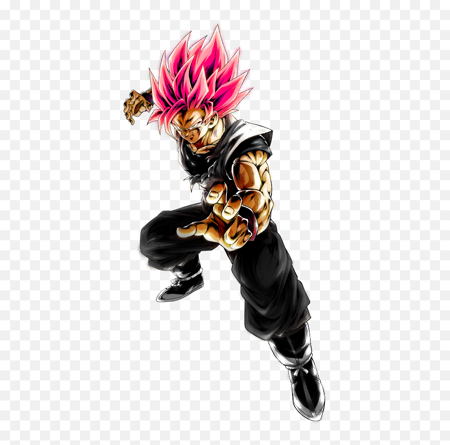 Back - Fictional Character Png,Goku Black Rose Png