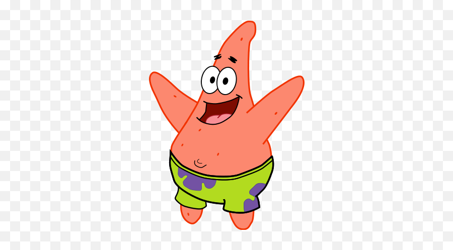 Star Friends Cliparts 3 - Patrick Star Png,Friends Clipart Png