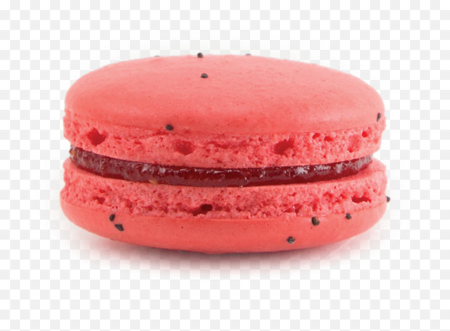 Download Hd Strawberry - Macaron Aesthetic Png Transparent Macaron Strawberry Png Transparent,Macaron Png
