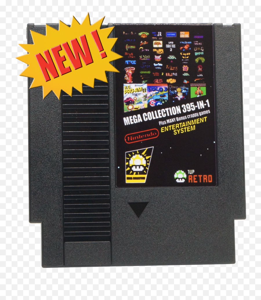 Nintendo 395 - In1 Mega Collection Png,Nintendo Entertainment System Logo