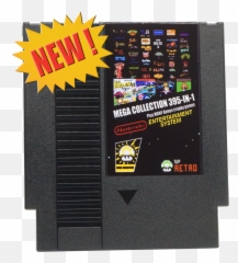 Nintendo 395 - In1 Mega Collection Png,Nintendo Entertainment System Logo
