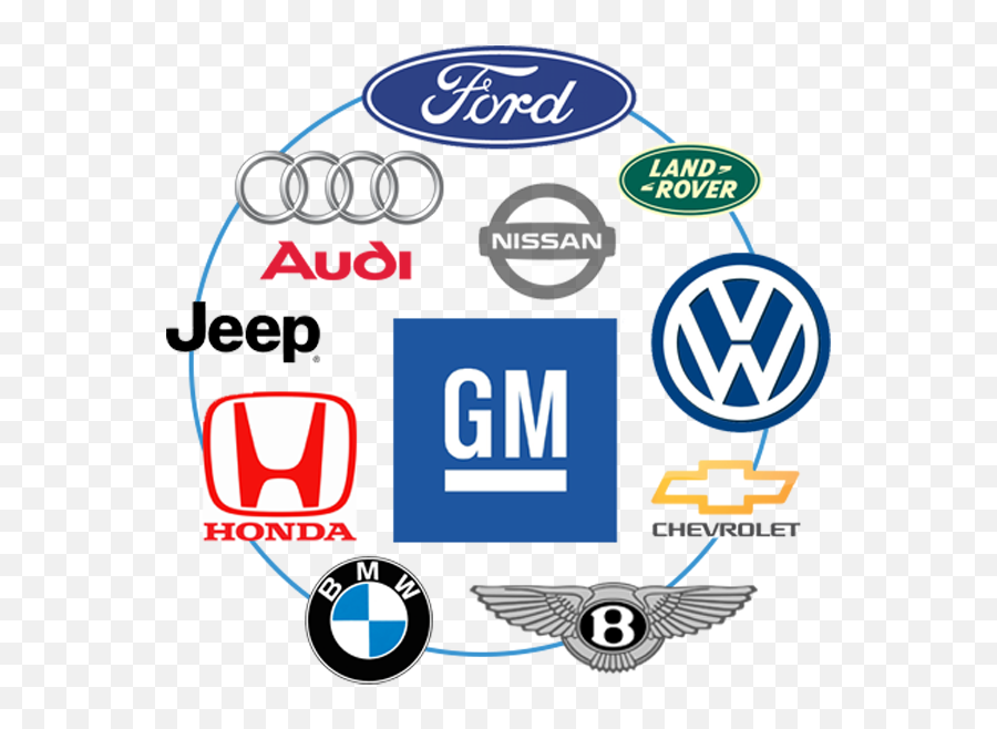 Car Logo Clipart Automotive Industry - Png Download Full Car Manufacturer Icon Png,Honda Car Logo