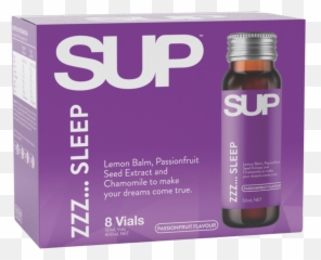Sup Zzz Sleep Shots 8 X 50ml Vials U2013 Better Value Pharmacy - Sup Collagen Shots Png,Zzz Transparent