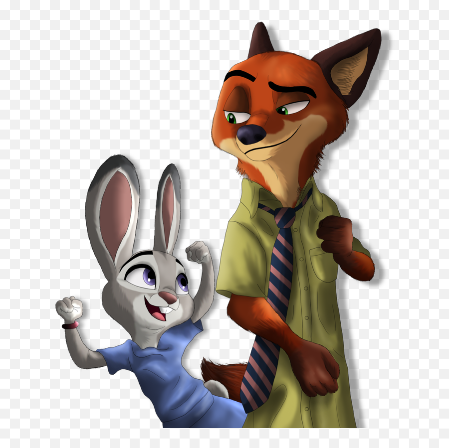 The Foxtrot And Bunny Hop By Megbeth - Nick Wilde And Nick Wilde Png,Judy Hopps Png