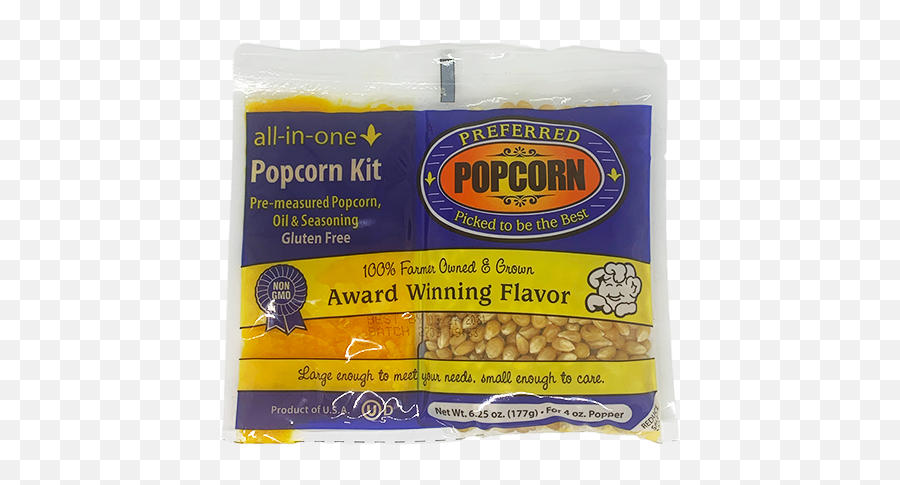 Preferred Popcorn All - Inonepopcorn Kit Corn Kernel Png,Popcorn Kernel Png