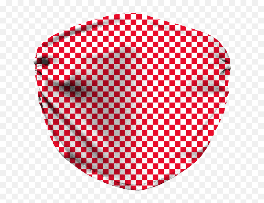 Bright Checkerboard Patterns 6 Face Mask - Party Png,Checkerboard Pattern Png