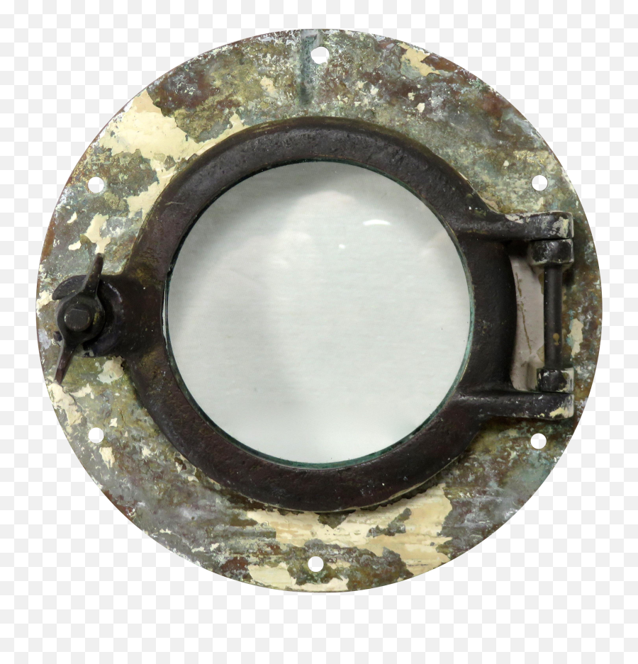 Small Size Antique Brass Ships Porthole - Solid Png,Porthole Png