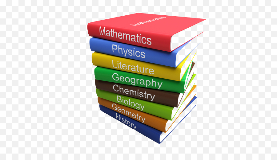 Text Book Transparent Png Clipart - Math And Science Book,School Books Png