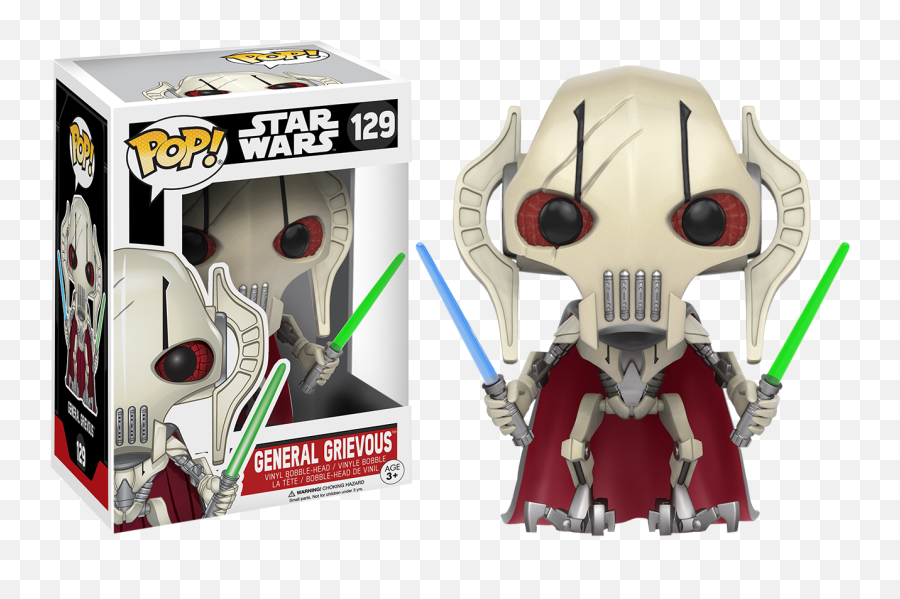 Star Wars - General Grievous Funko Pop Png,General Grievous Png