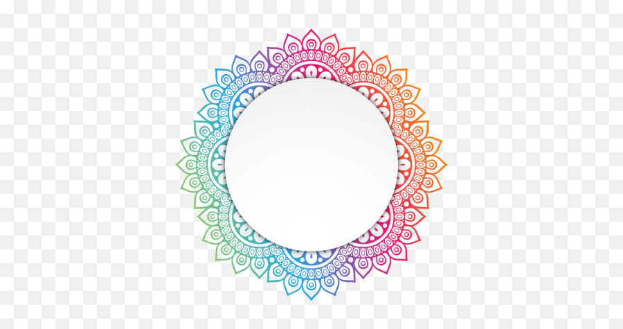 Round Gradient Circle Ornaments Transparent Background Png - Circle Ornaments Png,Transparent Background Circle