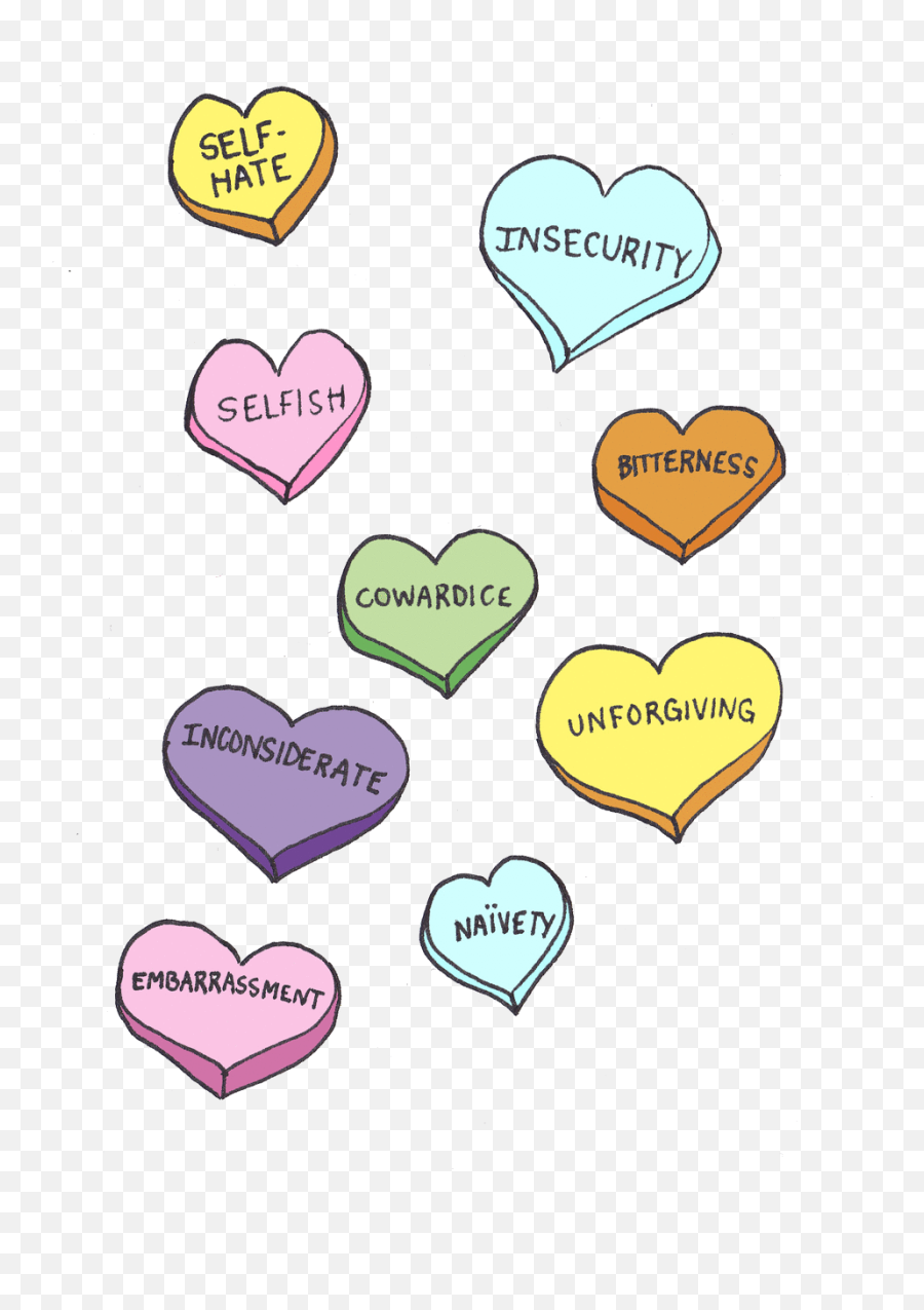 Transparent Hearts Gif - Candy Hearts Transparent Gif Png,Transparent Hearts
