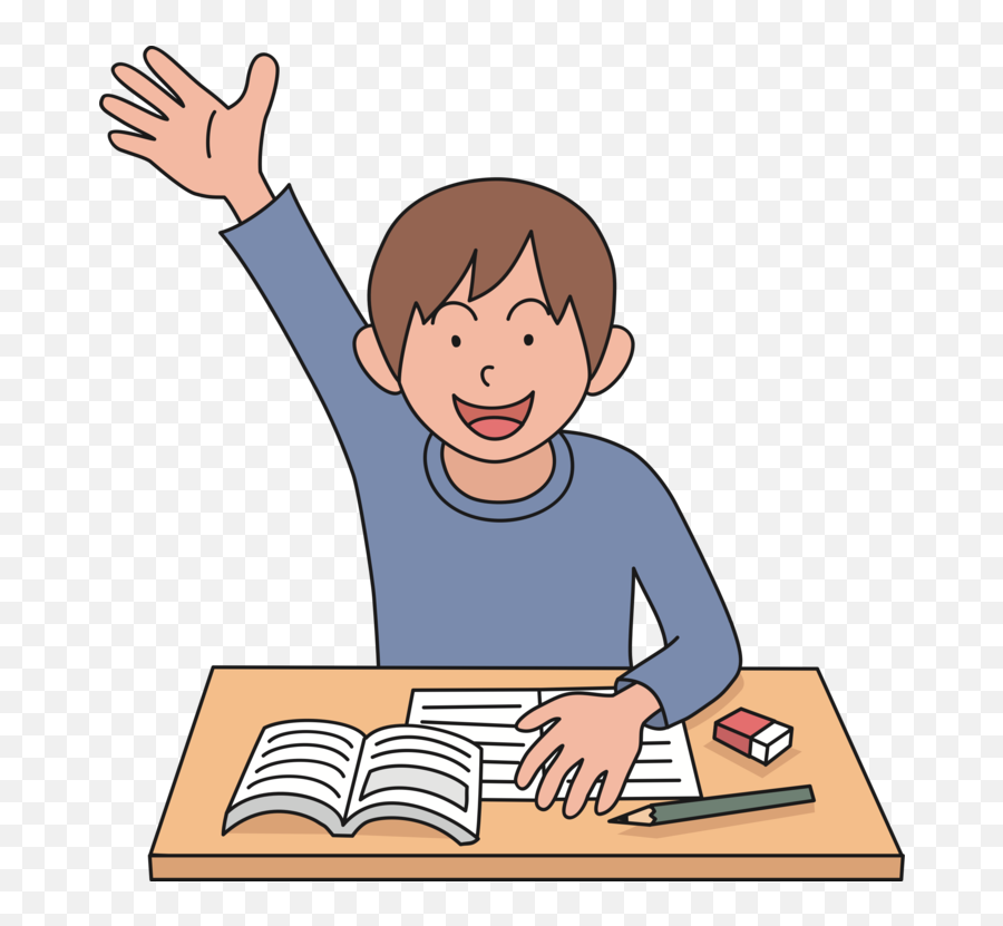 Play Human Arm Png Clipart - Student Raising Hand Cartoon,Raised Hands Png