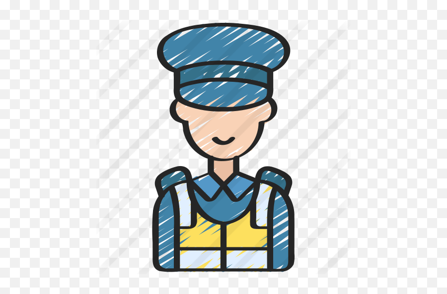 Police Officer - Peaked Cap Png,Police Officer Icon