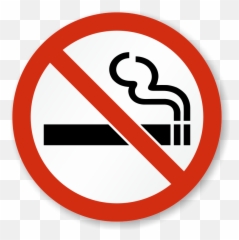 Library Of Car Smoke Image Royalty Free Png Files - No Smoking Sign
