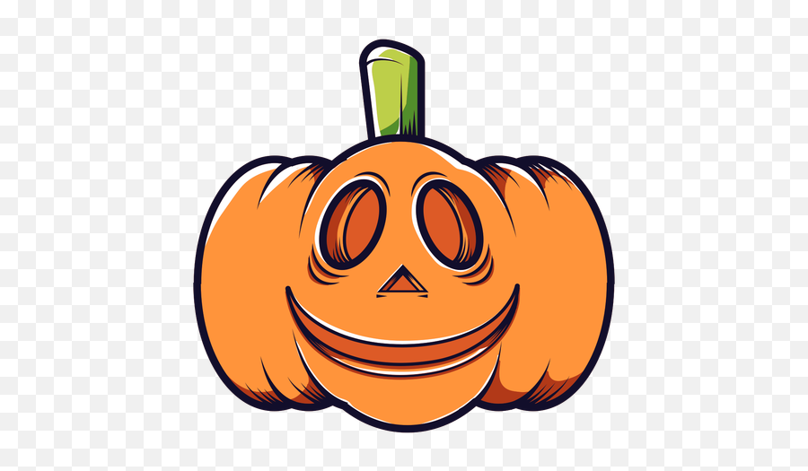 Smiley Carved Pumpkin Cartoon Icon - Transparent Png U0026 Svg Cartoon Carved Pumpkin,Evil Pumpkin Icon