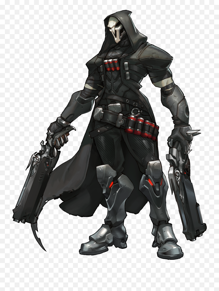 Overwatch Character - Overwatch Reaper Concept Art Png,Overwatch Kill Icon