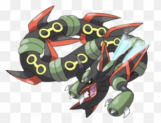Free Download Primal Legendary Pokemon Third - Mega Rayquaza Fan Made png