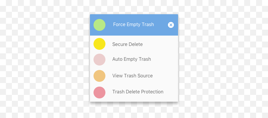 Better Trash Force Empty Secure Delete File Or - Dot Png,Empty Trash Icon