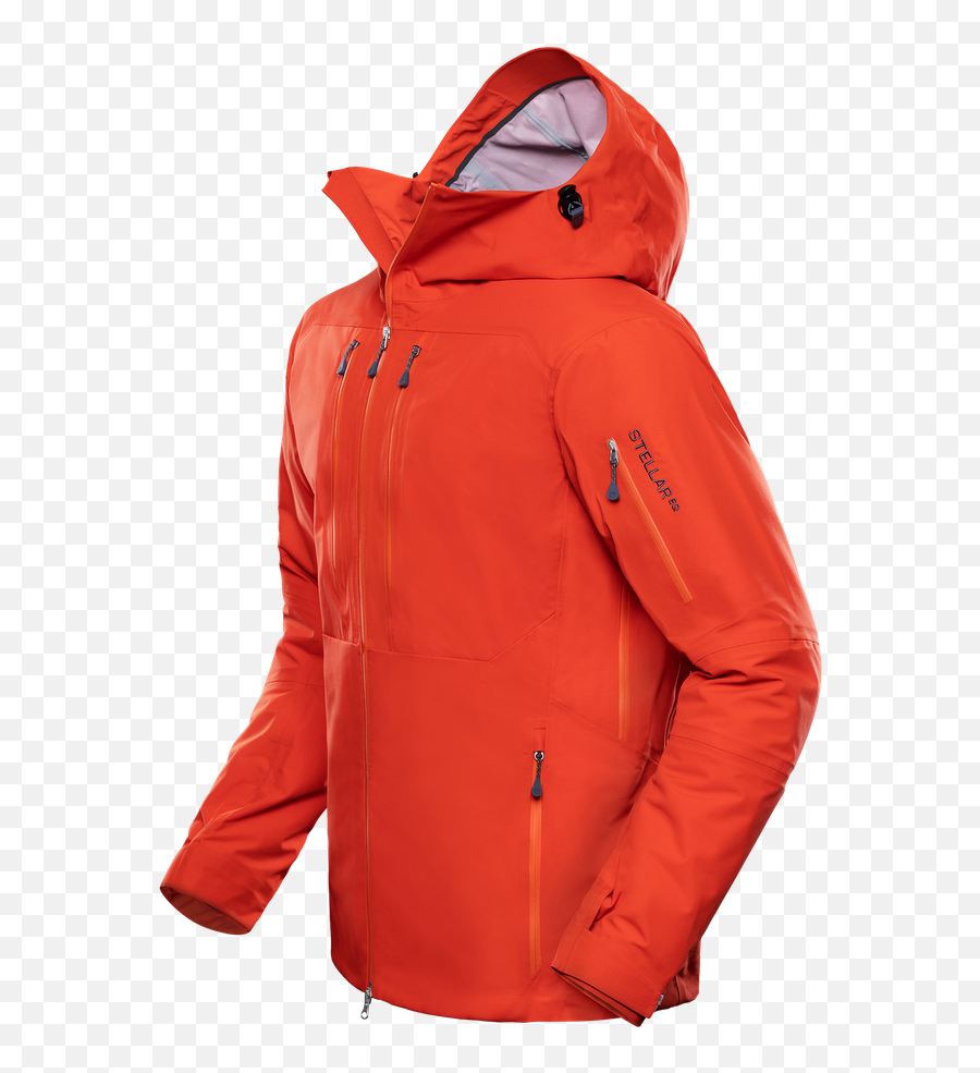 High - Perfomance Outerwear For Men Stellar Equipment Hooded Png,Icon Orange Vest