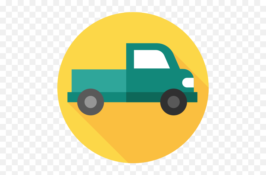 Pickup Truck - Free Transport Icons Pickups Icon Png,Pick Up Icon