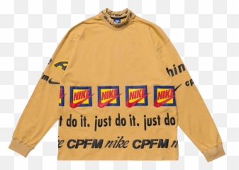 Cactus Plant Flea Market Kids See Ghosts Lucky Me Crewneck - Nike X T Shirt png
