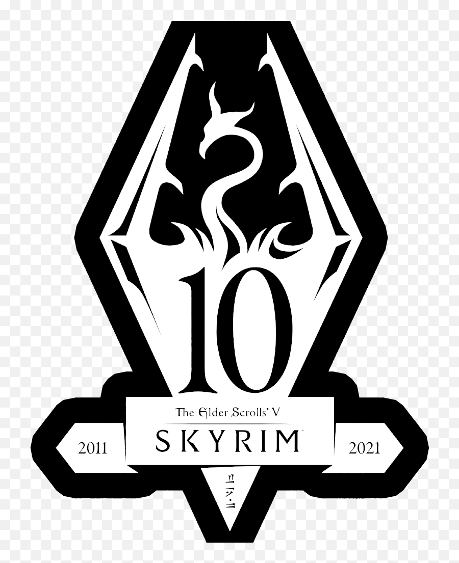 The Elder Scrolls V Skyrim Anniversary Edition - Steamgriddb Skyrim 10 Years Png,Issue Icon