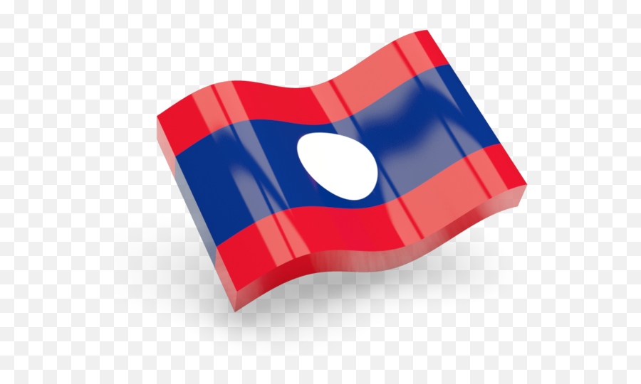 Glossy Wave Icon Illustration Of Flag Laos - Bosnia Flag Icon Wave Png,Downlaod Icon