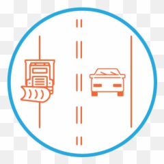 Drive Safely Near Snowplows - Dot png