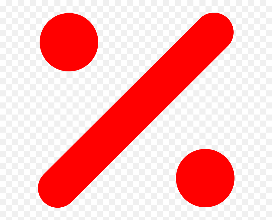 Percentage Png Transparent Images All - Red Percent Sign Logo Quiz,Red X Png