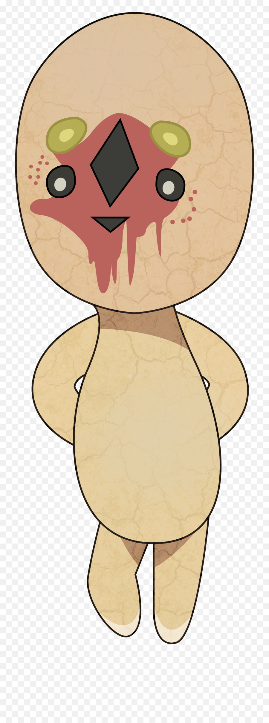 Scp 173 Peanut Statue Containment Cute - Peanut Scp Png,Peanut Transparent