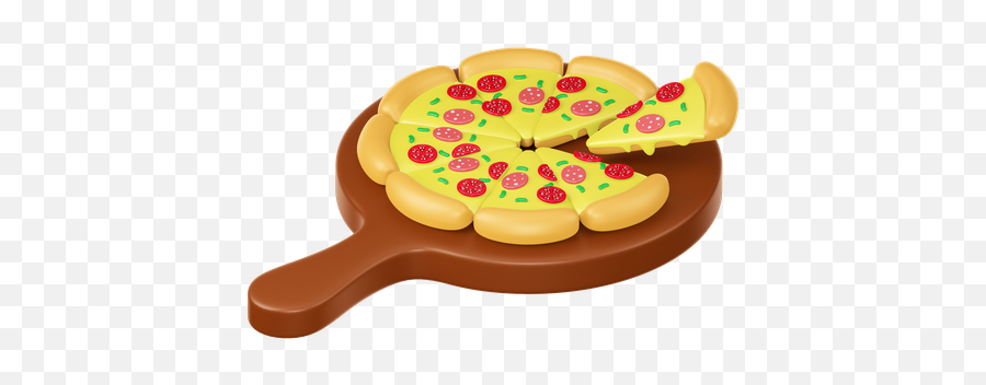 Pizza 3d Illustrations Designs Images Vectors Hd Graphics - Pie Png,Food Court Icon